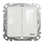 L&uuml;liti Schneider Electric Sedna Design, 2 sl., valge v.