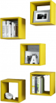 Seinariiul Kalune Design Box 845HCT1610, kollane v., 30 cm x 24 cm x 30 cm
