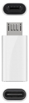 Adapter MicroConnect MicroUSB - USB-C Micro USB male, USB-C female, valge