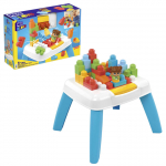 Laste m&auml;ngulaud Mattel Mega Bloks Build N Tumble Table, mitmev&auml;rviline, 25 tk