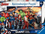 Pusle Ravensburger Avengers Giant 03094, 50 cm x 70 cm, 60 tk, mitmev&auml;rviline