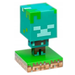 Valgusti Paladone Minecraft Drowned Zombie Icon, roheline v.