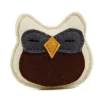 Pehme m&auml;nguasi kassidele Barry King Owl 16023, pruun v./beež v., 8 cm