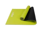 Fitness- ja joogamatt Outliner, must v./roheline v., 173 cm x 61 cm x 0.6 cm