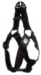 Koerte traksid Flamingo Step & Go Zorba, must, 650 - 900 mm x 38 mm, XL
