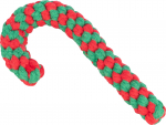 M&auml;nguasi koerale, k&ouml;is Trixie Candy Cane, 19 cm, punane/roheline
