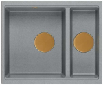 K&ouml;&ouml;givalamu Quadron Logan 150, graniit, 56 cm x 46 cm x 22 cm, h&otilde;be v./vask v.