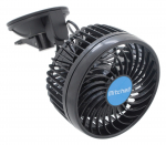Ventilaator Compass Mitchell, 11.5 cm x 11.5 cm, must