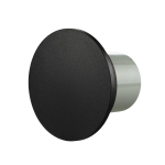 Ventilaator t&otilde;mbe/kanaliventilaator Haushalt RO 100 T BLACK, taimeriga, 10 cm