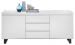 Kummut MC Akcent Austin 49305MW2, valge v., 74 cm x 166 cm x 40 cm