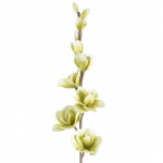 Kunstlill, magnoolia Flore 713, roheline, 104 cm x 12 cm