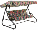 Aiakiik Patio Milano Black Edition, roheline v./mitmev&auml;rviline, 220 cm x 134 cm x 157 cm