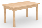 S&ouml;&ouml;gilaud pikendatav ADRK Rodos 82, mitmev&auml;rviline/pruunikas v., 140 - 180 cm x 80 cm x 76 cm