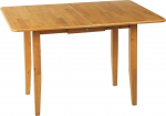 S&ouml;&ouml;gilaud pikendatav Beliani Masela, pruunikas v., 90 - 120 cm x 60 cm x 76 cm