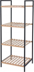 Riiul Bathroom Solutions, must v./pruun v., 32.5 cm x 38 cm x 95 cm