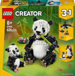 Konstruktor LEGO&reg; Creator 3in1 Metsloomad: panda perekond 31165, 626 tk