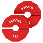 Ketasraskused HMS TSN100, 2 x 1 kg, punane v.