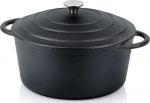 Malmpott Vilde Cast Line, 26 cm, 5 l, must v.