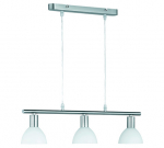 Valgusti rippuv Reality Dallas R335110307, E14, 3 x 40 W, nikkel v.