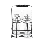 &Otilde;llekruuside komplekt Homla Raya, klaas, 0.4 l, 4 tk