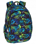 Kooli seljakott CoolPack Jerry Skate Night, sinine v./roheline v., 28 cm x 15 cm x 39 cm