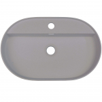 Vannitoa kraanikauss Deante Silia, graniit, 55 cm x 35 cm x 12.5 cm, hall v.