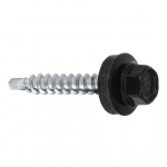 Isekeermestavad kruvid Klimas WFD, RAL9005, 4.8 mm x 25 mm, 250 tk