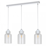 Valgusti lagi Spot-Light Alessandro, E27, 3 x 60 W, valge v./l&auml;bipaistev v.