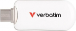 USB m&auml;lupulk Verbatim Plectra 30230, valge v., 256 GB