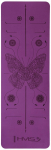 Fitness- ja joogamatt HMS YM10, violetne v., 182 cm x 61 cm x 0.8 cm