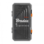 Kuuskantv&otilde;ti Bradas Long, kuusnurkne, 9 tk