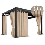 Paviljoni kardin ZMOK-07, 155 x 250 cm, tume beež v&auml;rv