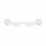 Valgusti seinale Domoletti Shell MB914018, LED, 3000 &deg;K, 2 x 6 W, liivakarva pruun v.