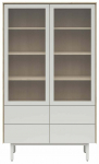 Vitriinkapp Ema, pruunikas v., 40 cm x 105 cm x 177 cm