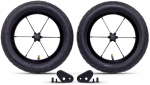 Jalgratta ratas, komplekt Puky Next Upgrade, kumm/metall, must v., 14", 2 tk