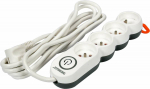 Pikendusjuhe Sthor, 72353, 3 x 1,5 mm&sup2;, 1.5 m, IP20, 4 pesa, l&uuml;litiga
