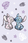 Pleed Jerry Fabrics Lilo and Stitch, lilla v., 100 cm x 150 cm