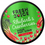 Keha kooriv kreem Fresh Juice Rhubarbs & Cranberries, 200 ml