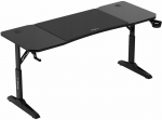 Arvutilaud reguleeritava k&otilde;rgusega Huzaro Hero 4,6, 160 cm x 60 cm, 56 - 79 cm, must v.