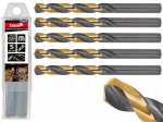 Metallist puurikomplekt Tvardy T02102, metall, hss-tin, silindriline, 10.2 mm x 12 cm