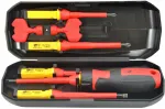 Kruvikeeraja komplekt AWTools AW36988, risti/lame, isoleeritud, 8 tk