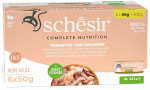 Kassi m&auml;rgtoit Schesir Complete Nutrition, l&otilde;he/tuunikala, 0.05 kg, 6 tk