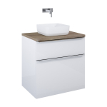 Valamualune vannitoa kapp Elita Lofty 70 2DR, valge v., 48.7 cm x 71.5 cm x 69.5 cm