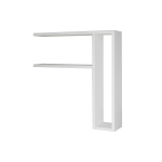 Seinariiul Kalune Design Tiny, valge v., 61.8 cm x 15 cm x 60 cm