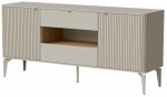 Kummut Beluci KM-1, ka&scaron;miir v./cremona oak v., 76 cm x 160 cm x 40 cm
