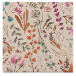 Pabersalvr&auml;tikud Paw Decor Collection Floral, 33 cm x 33 cm, mitmev&auml;rviline, 20 tk