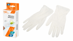 Kindad lateks Simple Solution 00968, valge v., S, 10 tk