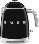 Kahjustatud pakendiga toode. Elektriline veekeetja Smeg KLF05BLEU, 0.8 l, must v.
