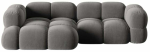 Nurgadiivan Cosmopolitan Design Loretto Vogue 15, hall v., vasak, 147 x 250 cm x 68 cm