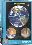 Pusle Eurographics The Earth, 48.9 cm x 67.3 cm, 1000 tk, mitmev&auml;rviline